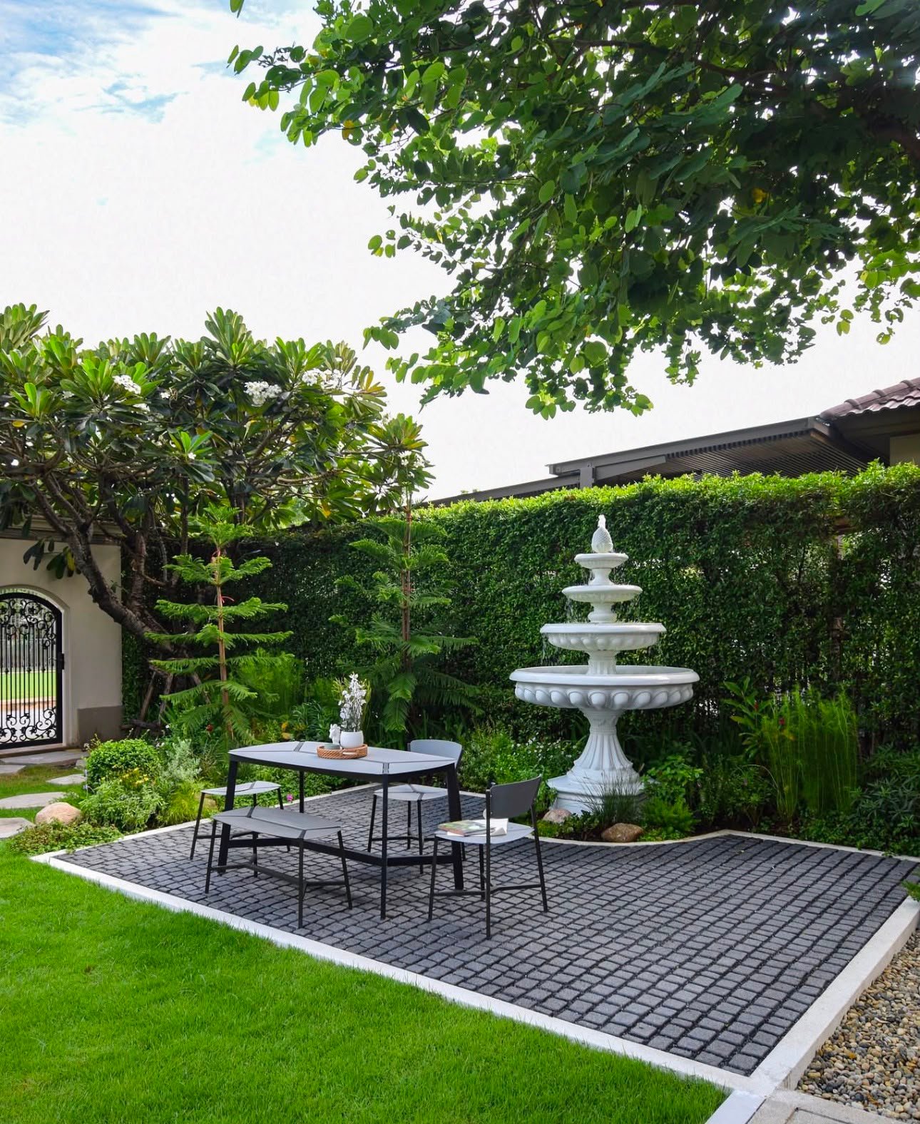 Landscape area komersial